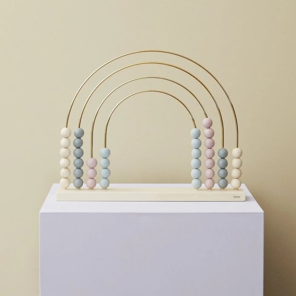 OYOY Mini ABACUS RAINBOW! Never Used!